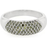 Fancy-Diamant-Silberring Fancy-Diamant-Silberring