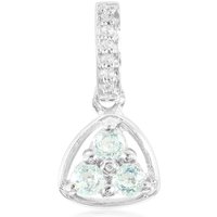 Turmalin-Silberanhänger Turmalin-Silberanhänger