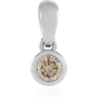 SI2 Schokoladen-Brillant-Platinanhänger SI2 Schokoladen-Brillant-Platinanhänger