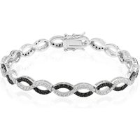 Edelstein-Silberarmband Edelstein-Silberarmband