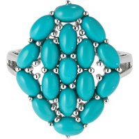 Sleeping Beauty-Türkis-Silberring Sleeping Beauty-Türkis-Silberring
