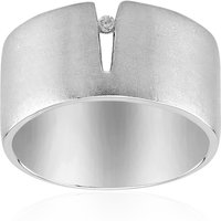 SI1 (G) Brillant-Silberring (Annette) SI1 (G) Brillant-Silberring (Annette)