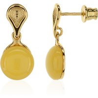 Baltischer Bernstein-Silberohrringe (dagen) Baltischer Bernstein-Silberohrringe (dagen)