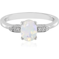 Welo-Opal-Silberring Welo-Opal-Silberring