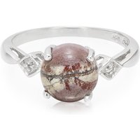 Sonora-Dendriten-Jaspis-Silberring Sonora-Dendriten-Jaspis-Silberring