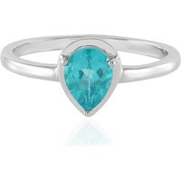 Blauer Apatit-Silberring Blauer Apatit-Silberring