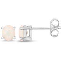 Welo-Opal-Silberohrringe Welo-Opal-Silberohrringe