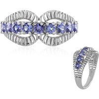 AAA-Tansanit-Goldring (Ornaments by de Melo) AAA-Tansanit-Goldring (Ornaments by de Melo)