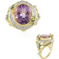 Lavendel-Amethyst-Silberring (Adela Silber) Lavendel-Amethyst-Silberring (Adela Silber)