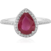 Bemainty-Rubin-Silberring Bemainty-Rubin-Silberring