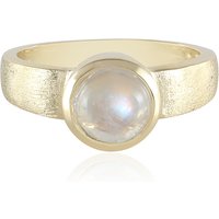 AAA-Regenbogen-Mondstein-Goldring (Adela Gold) AAA-Regenbogen-Mondstein-Goldring (Adela Gold)