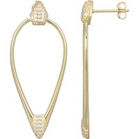 Zirkon-Silberohrringe (Adela Silber) Zirkon-Silberohrringe (Adela Silber)