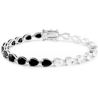 Edelstein-Silberarmband Edelstein-Silberarmband