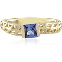 AAA-Tansanit-Goldring (Ornaments by de Melo) AAA-Tansanit-Goldring (Ornaments by de Melo)