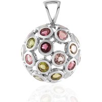 Turmalin-Silberanhänger Turmalin-Silberanhänger