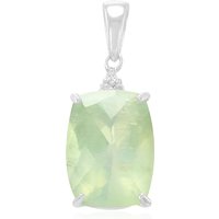 Prehnit-Silberanhänger Prehnit-Silberanhänger