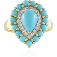 Sleeping Beauty-Türkis-Silberring (Faszination Türkis) Sleeping Beauty-Türkis-Silberring (Faszination Türkis)