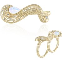 Welo-Opal-Goldring (Ornaments by de Melo) Welo-Opal-Goldring (Ornaments by de Melo)