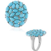 Sleeping Beauty-Türkis-Silberring (Faszination Türkis) Sleeping Beauty-Türkis-Silberring (Faszination Türkis)