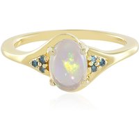 Welo-Opal-Silberring Welo-Opal-Silberring