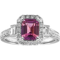 Pinkfarbener Saphir-Goldring (CIRARI) Pinkfarbener Saphir-Goldring (CIRARI)