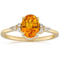 Oranger Ban Ka Cha-Saphir-Goldring Oranger Ban Ka Cha-Saphir-Goldring