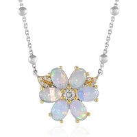 Welo-Opal-Silbercollier (Dallas Prince Designs) Welo-Opal-Silbercollier (Dallas Prince Designs)