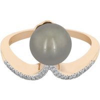 Tahitiperlen-Goldring (M de Luca) Tahitiperlen-Goldring (M de Luca)