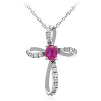 Rubin-Goldhalskette Rubin-Goldhalskette