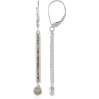 I2 Champagner-Brillant-Goldohrringe (KM by Juwelo) I2 Champagner-Brillant-Goldohrringe (KM by Juwelo)