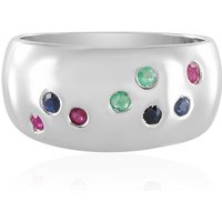 Edelstein-Silberring Edelstein-Silberring