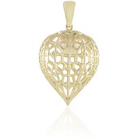 Weiße Süßwasserzuchtperlen-Goldanhänger (Ornaments by de Melo) Weiße Süßwasserzuchtperlen-Goldanhänger (Ornaments by de Melo)