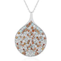 Zirkon-Silberhalskette (KM by Juwelo) Zirkon-Silberhalskette (KM by Juwelo)