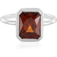 Hessonit-Granat-Goldring Hessonit-Granat-Goldring