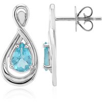 Blauer Apatit-Silberohrringe (Pallanova) Blauer Apatit-Silberohrringe (Pallanova)