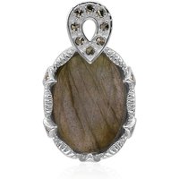 Labradorit-Silberanhänger (Annette classic) Labradorit-Silberanhänger (Annette classic)