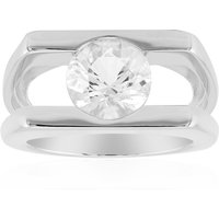 Herkimer Quarz-Silberring (Pallanova) Herkimer Quarz-Silberring (Pallanova)