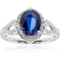 Nepalesischer Kyanit-Goldring (CIRARI) Nepalesischer Kyanit-Goldring (CIRARI)