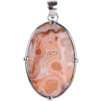 Lace-Achat-Silberanhänger Lace-Achat-Silberanhänger