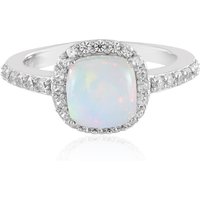 Welo-Opal-Silberring Welo-Opal-Silberring