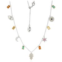 Edelstein-Silbercollier Edelstein-Silbercollier