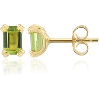 Peridot-Silberohrringe Peridot-Silberohrringe