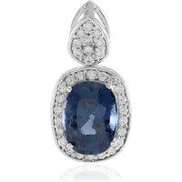 Cobaltblauer Luc Yen-Spinell-Goldanhänger (AMAYANI) Cobaltblauer Luc Yen-Spinell-Goldanhänger (AMAYANI)