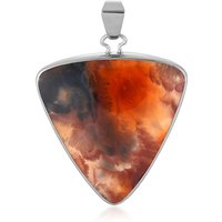 Java-Feder-Karneol-Silberanhänger (Bali Barong) Java-Feder-Karneol-Silberanhänger (Bali Barong)