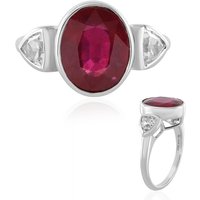 Bemainty-Rubin-Silberring Bemainty-Rubin-Silberring