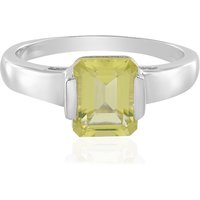 Limonen-Quarz-Silberring Limonen-Quarz-Silberring