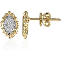 SI1 (G) Brillant-Goldohrringe (Annette) SI1 (G) Brillant-Goldohrringe (Annette)