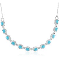 Sleeping Beauty-Türkis-Silbercollier (Faszination Türkis) Sleeping Beauty-Türkis-Silbercollier (Faszination Türkis)