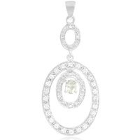 Turmalin-Silberanhänger Turmalin-Silberanhänger