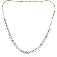 AAA-Tansanit-Goldcollier (CIRARI) AAA-Tansanit-Goldcollier (CIRARI)